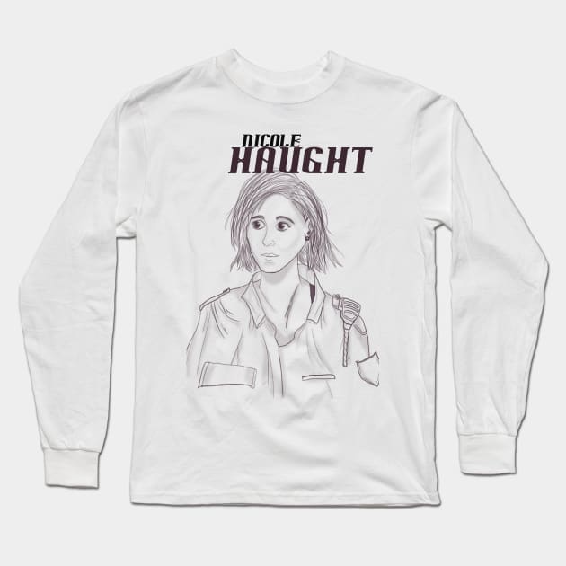 Nicole Haught/Officer Haught Long Sleeve T-Shirt by Inspygirl